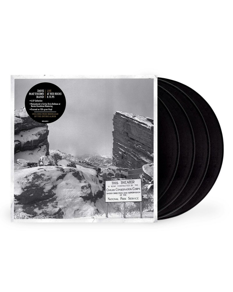 Dave Matthews Band Live At Red Rocks Vinyl $23.99 Vinyl