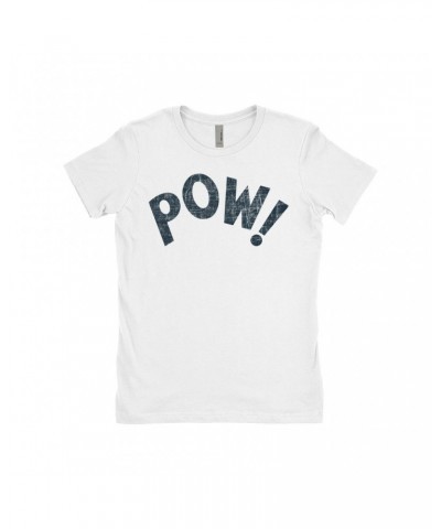 The Who Ladies' Boyfriend T-Shirt | POW! Worn By Keith Moon Shirt $7.73 Shirts