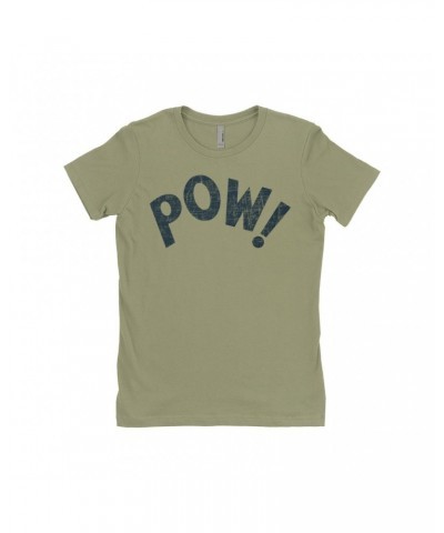 The Who Ladies' Boyfriend T-Shirt | POW! Worn By Keith Moon Shirt $7.73 Shirts