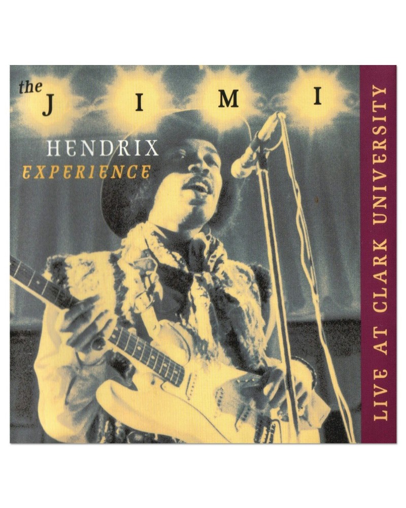 Jimi Hendrix Live At Clark University DAGGER RECORDS CD $4.56 CD