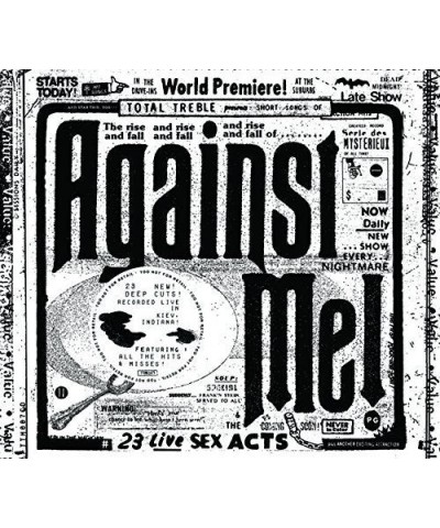 Against Me! 23 LIVE SEX ACTS CD $8.51 CD