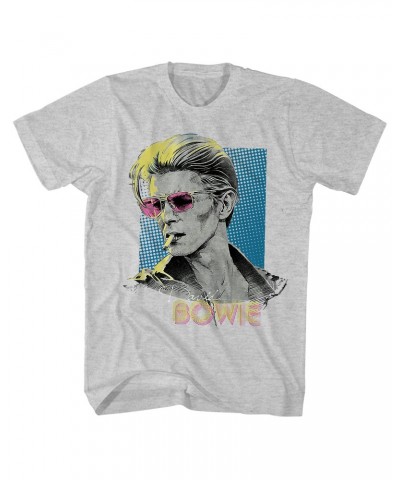 David Bowie T-Shirt | Posterized Retro T-Shirt $9.08 Shirts