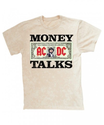 AC/DC T-shirt | Money Talks Design Mineral Wash Shirt $11.98 Shirts