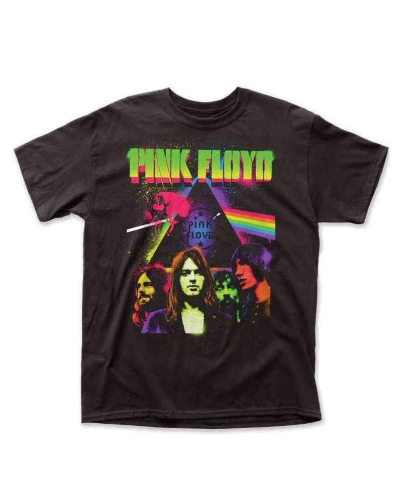 Pink Floyd 73 Neon Splatter Tee $9.00 Shirts