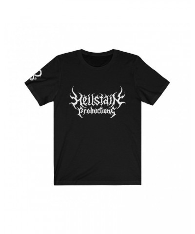 Hellstain Production Front & Back Logo Tee $9.69 Shirts