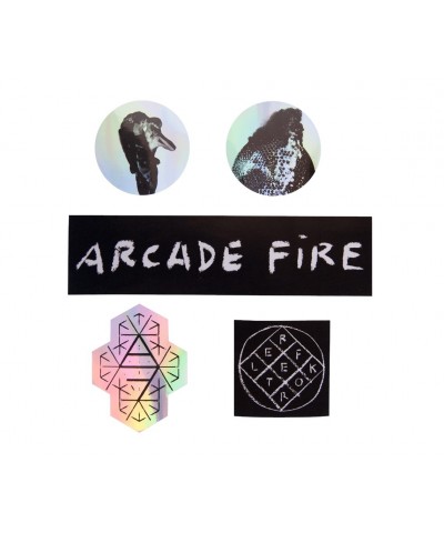 Arcade Fire Reflektor Stickers Set $1.75 Accessories