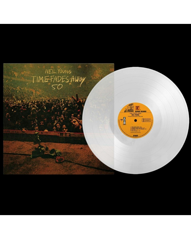 Neil Young Time Fades Away (50th Anniversary/Clear) Vinyl Record $13.50 Vinyl