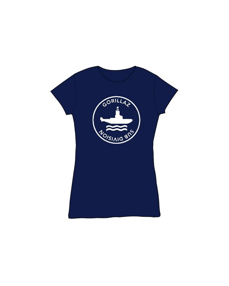 Gorillaz Sub Division Navy Babydoll $9.88 Shirts