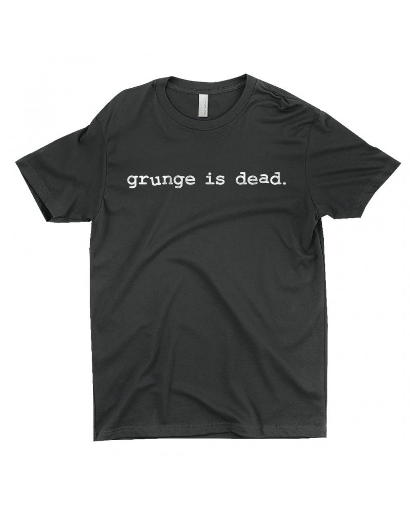 Nirvana T-Shirt | Grunge Is Dead Worn By Kurt Cobain Shirt $12.23 Shirts