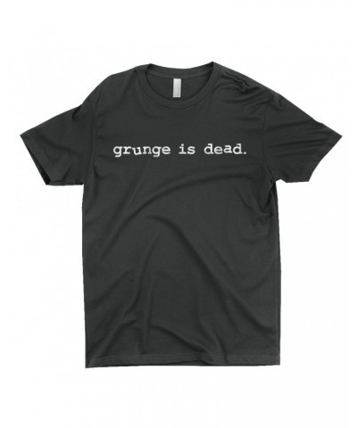 Nirvana T-Shirt | Grunge Is Dead Worn By Kurt Cobain Shirt $12.23 Shirts