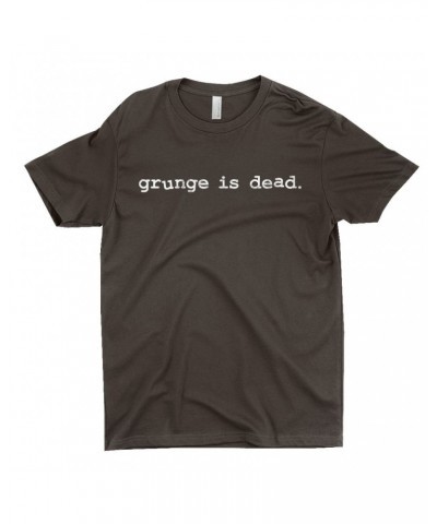 Nirvana T-Shirt | Grunge Is Dead Worn By Kurt Cobain Shirt $12.23 Shirts