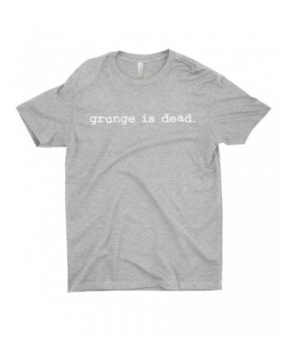 Nirvana T-Shirt | Grunge Is Dead Worn By Kurt Cobain Shirt $12.23 Shirts