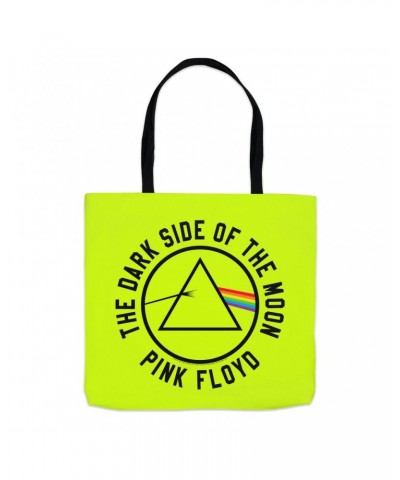 Pink Floyd Tote Bag | Dark Side Of The Moon Sticker Image Bag $11.68 Bags