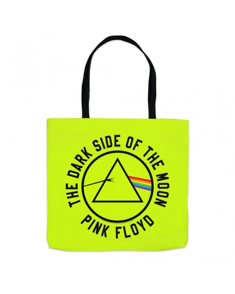 Pink Floyd Tote Bag | Dark Side Of The Moon Sticker Image Bag $11.68 Bags