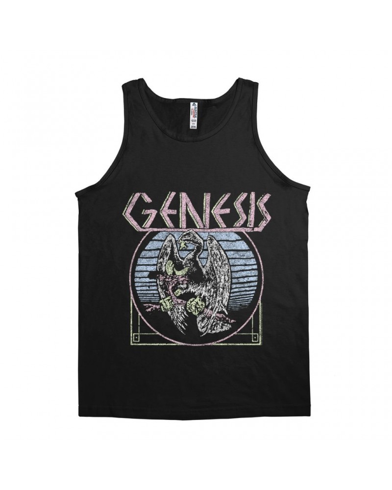 Genesis Unisex Tank Top | Pastel Vintage Logo Distressed Shirt $11.98 Shirts