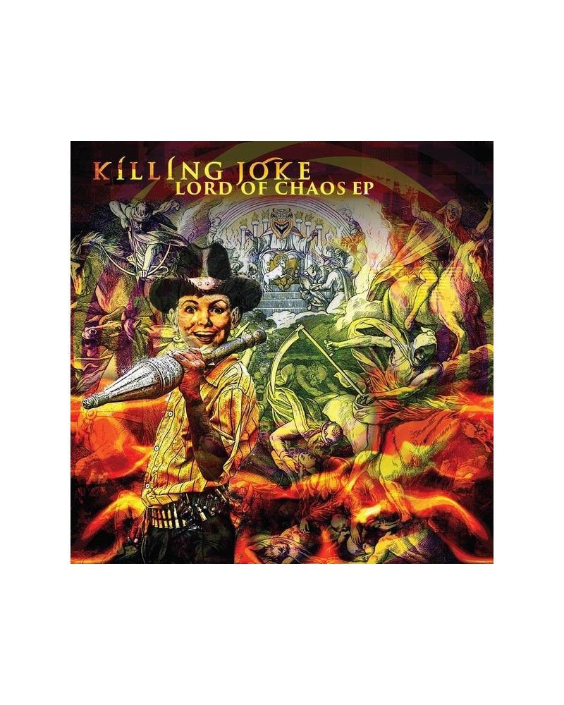 Killing Joke Lord Of Chaos (Clear Vinyl) Vinyl Record $10.15 Vinyl