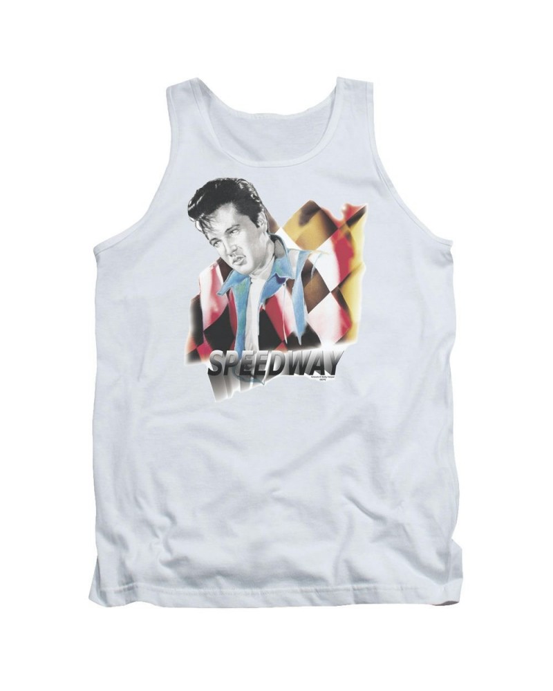 Elvis Presley Tank Top | SPEEDWAY Sleeveless Shirt $7.20 Shirts