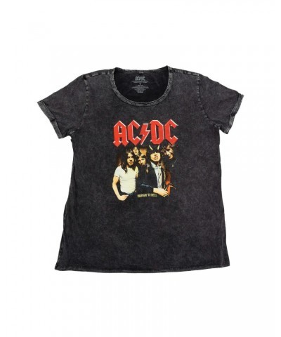 AC/DC Highway to Hell Acid Wash Ladies T-shirt $3.41 Shirts