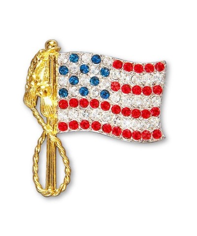 Elvis Presley American Flag Pin $28.80 Accessories