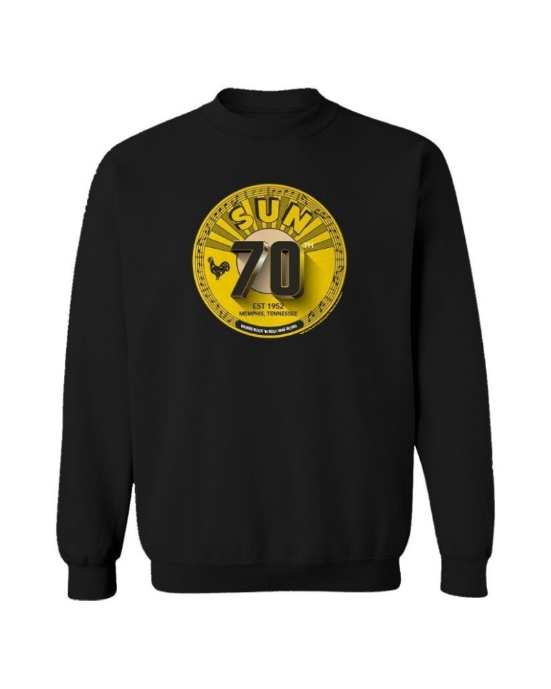 Sun Records 70th Anniversary Crewneck Sweatshirt $16.80 Sweatshirts