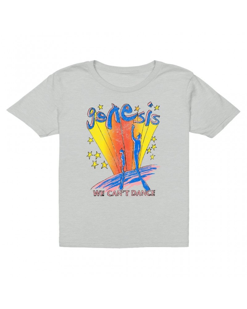 Genesis Kids T-Shirt | We Can't Dance Colorful Sketch Distressed Kids T-Shirt $9.23 Kids