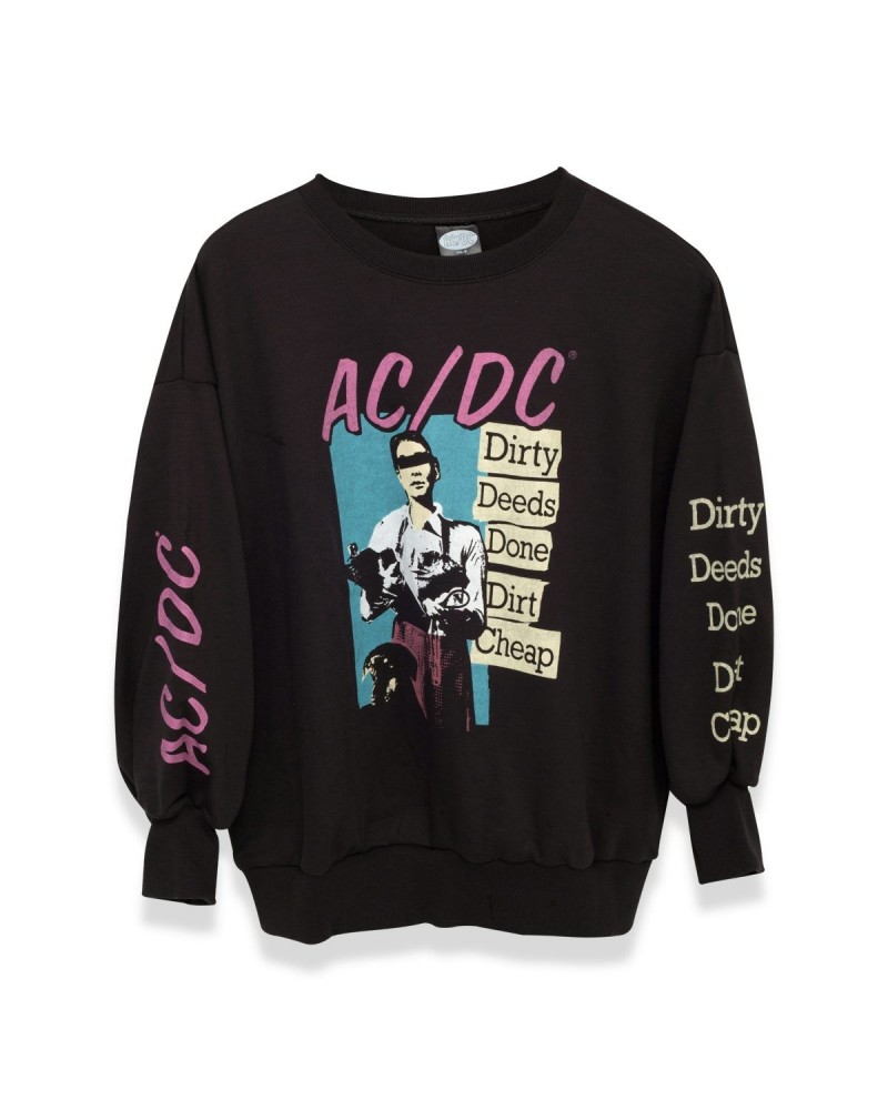 AC/DC Done Dirt Cheap Crew Neck Sweatshirt $10.20 Sweatshirts