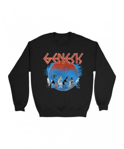 Genesis Sweatshirt | Retro Album Artwork Design Distressed Sweatshirt $12.93 Sweatshirts