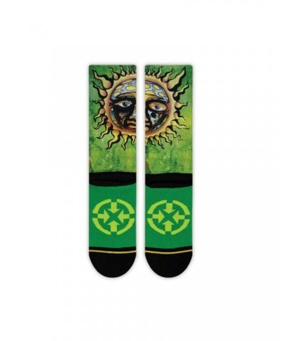 Sublime Youth Sublime Sun Socks - Green $9.00 Footware