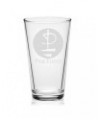 Pink Floyd Circle Logo Etched Pint Glass $6.00 Drinkware