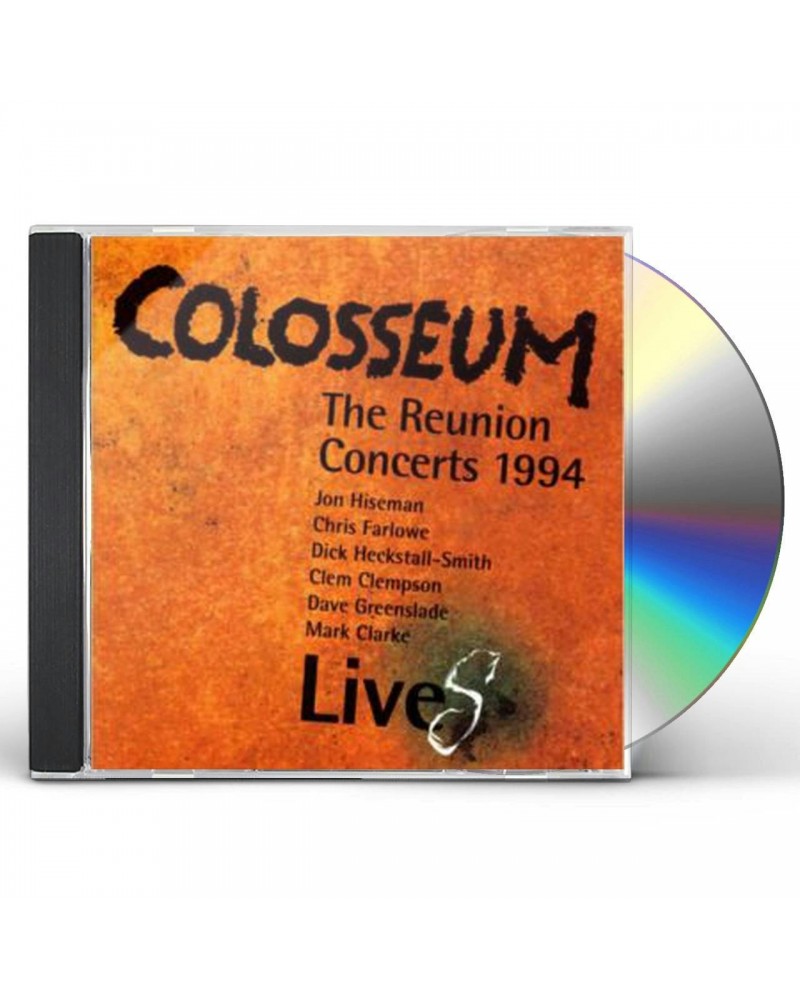 Colosseum REUNION CONCERTS CD $4.29 CD