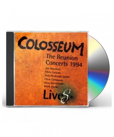 Colosseum REUNION CONCERTS CD $4.29 CD