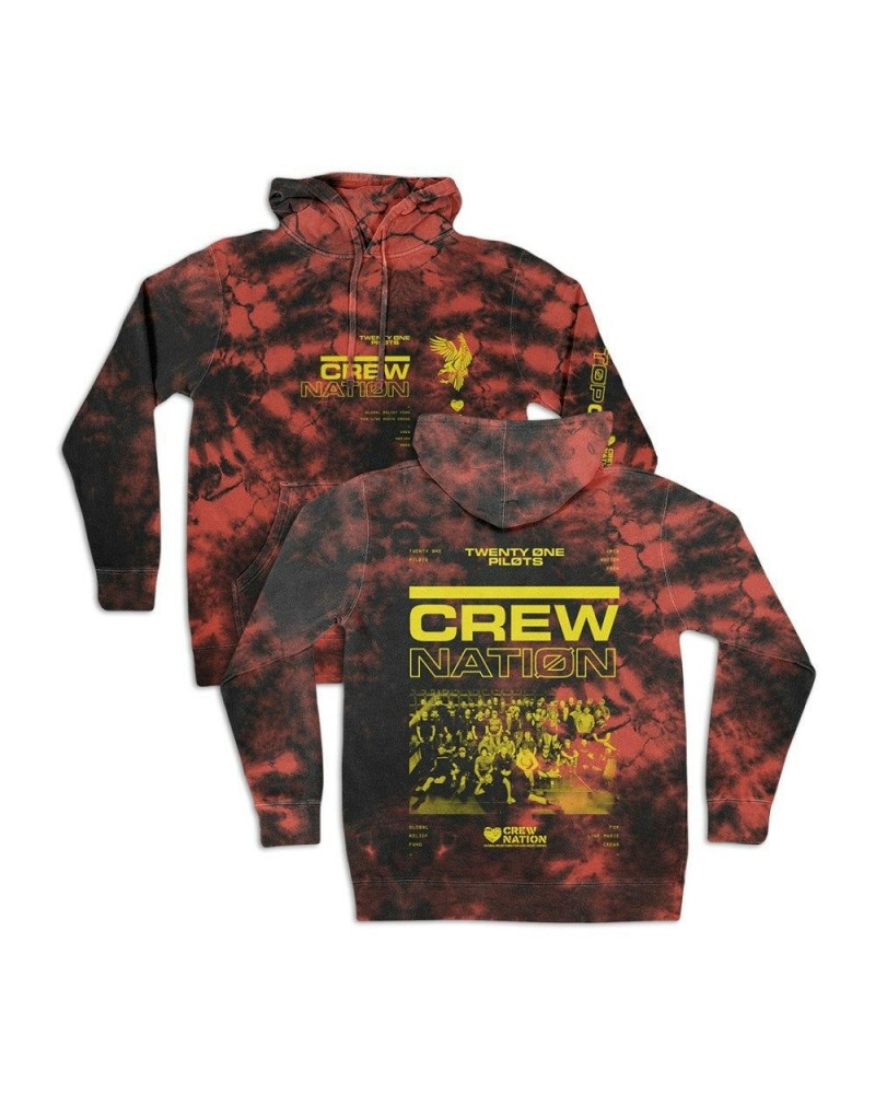 Twenty One Pilots Crew Nation Hoodie $30.04 Sweatshirts