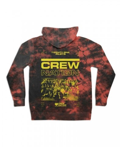 Twenty One Pilots Crew Nation Hoodie $30.04 Sweatshirts