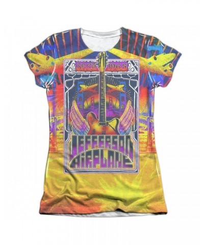 Jefferson Airplane Junior's Shirt | SAN FRANCISCO (FRONT/BACK PRINT) Junior's Tee $9.88 Shirts