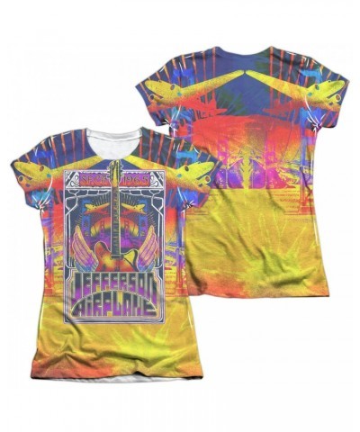 Jefferson Airplane Junior's Shirt | SAN FRANCISCO (FRONT/BACK PRINT) Junior's Tee $9.88 Shirts