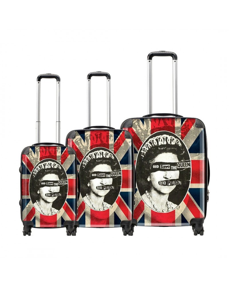 Sex Pistols Rocksax Sex Pistols Travel Backpack - God Save The Queen Luggage $107.57 Bags