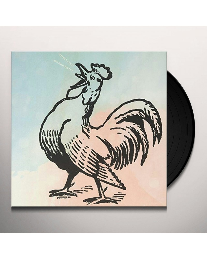 Stephen EvEns Bonjour Poulet Vinyl Record $8.75 Vinyl