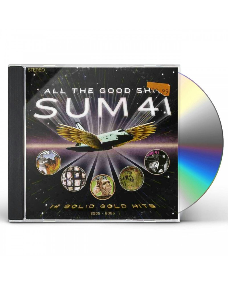 Sum 41 ALL THE GOOD SHIT: 14 SOLID GOLD HITS CD $5.89 CD