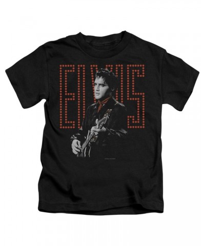 Elvis Presley Kids T Shirt | RED GUITARMAN Kids Tee $5.46 Kids