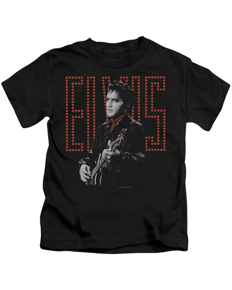 Elvis Presley Kids T Shirt | RED GUITARMAN Kids Tee $5.46 Kids