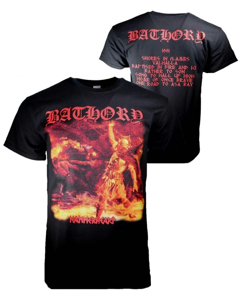 Dropkick Murphys T Shirt | Bathory Hammerheart T-Shirt $9.98 Shirts