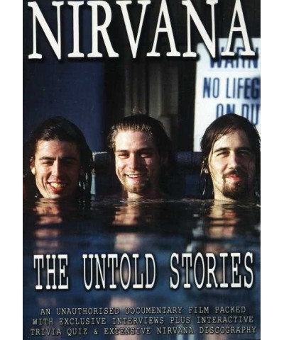 Nirvana UNTOLD STORIES DVD $3.78 Videos