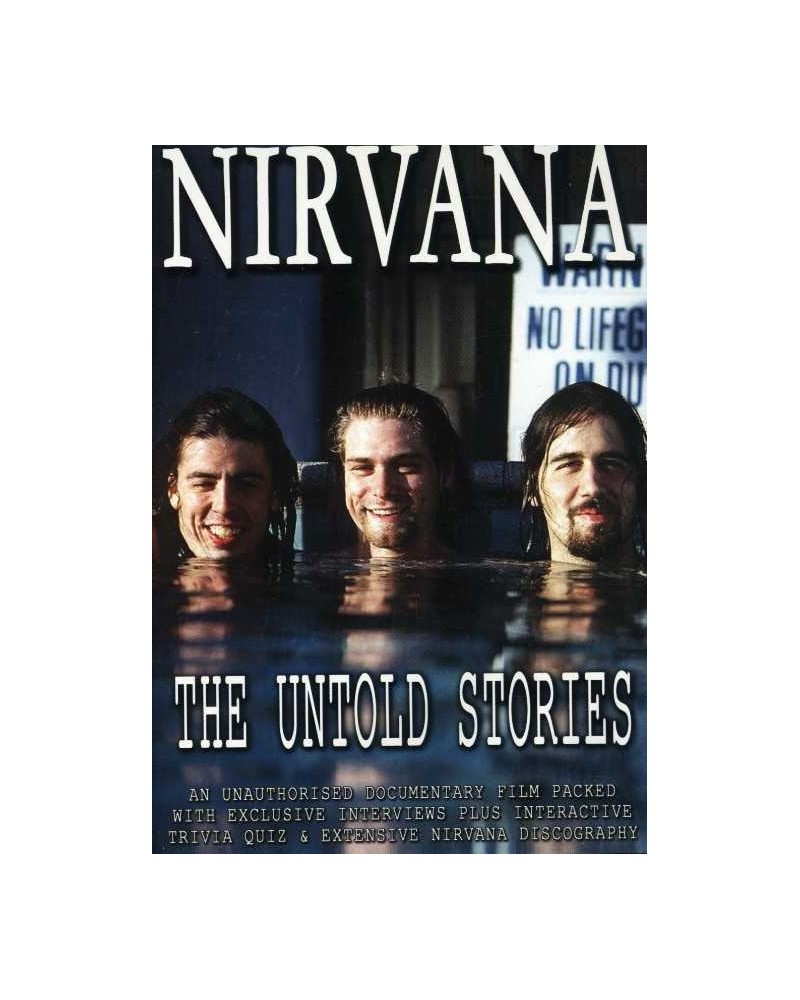 Nirvana UNTOLD STORIES DVD $3.78 Videos