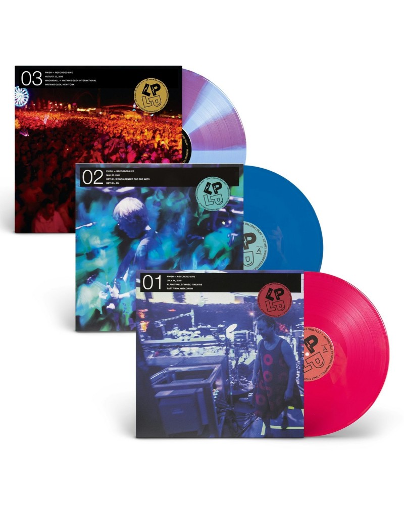 Phish LP on LP Bundle Vol. 01 - 03 (Vinyl) $20.88 Vinyl