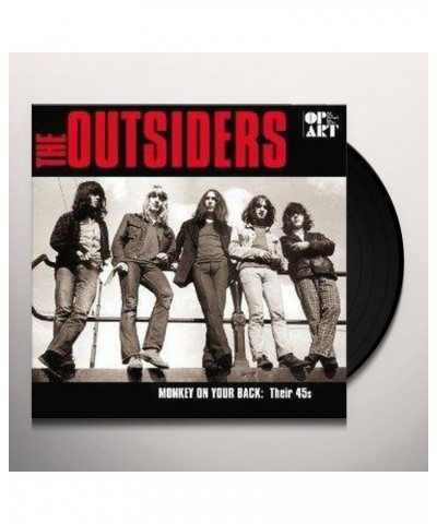 The Outsiders MONKEY ON YOUR BACK-45'S ALL REMASTERED RECORDINGS Vinyl Record $15.12 Vinyl