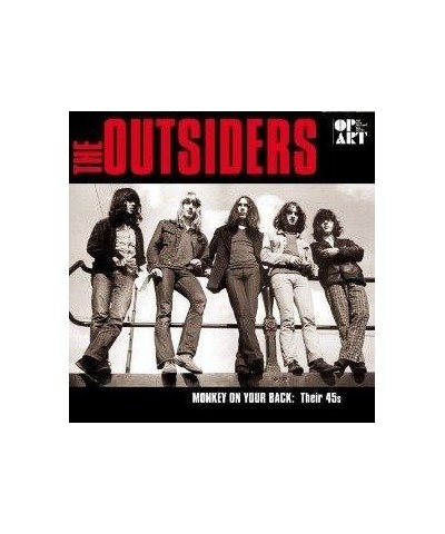 The Outsiders MONKEY ON YOUR BACK-45'S ALL REMASTERED RECORDINGS Vinyl Record $15.12 Vinyl