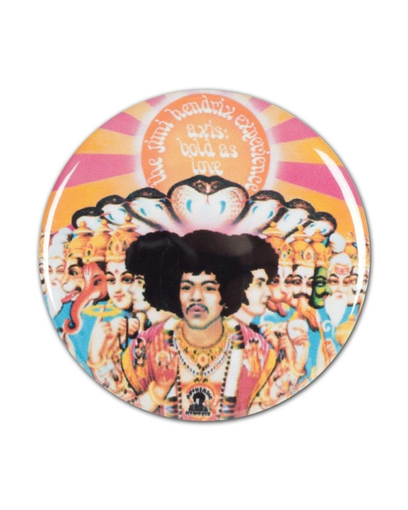 Jimi Hendrix Axis Bold As Love Button $0.50 Accessories