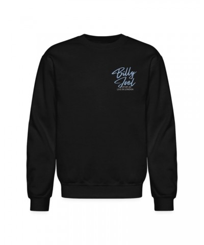 Billy Joel "7-7-23 London Set List" Black Crewneck Sweatshirt Online Exclusive $24.75 Sweatshirts