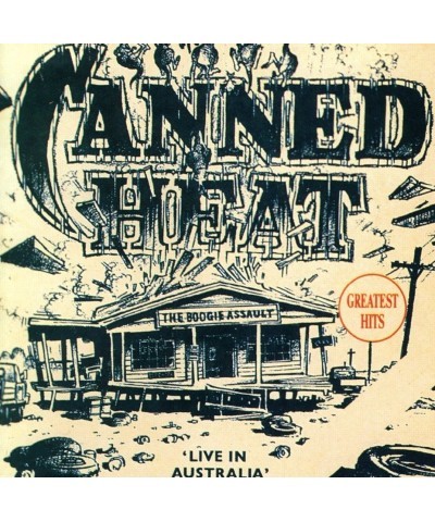 Canned Heat BOOGIE ASSAULT / G.H. LIVE CD $6.34 CD