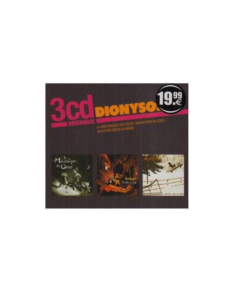 Dionysos LA MECANIQUE DU COEUR-MONSTERS IN CD $19.60 CD